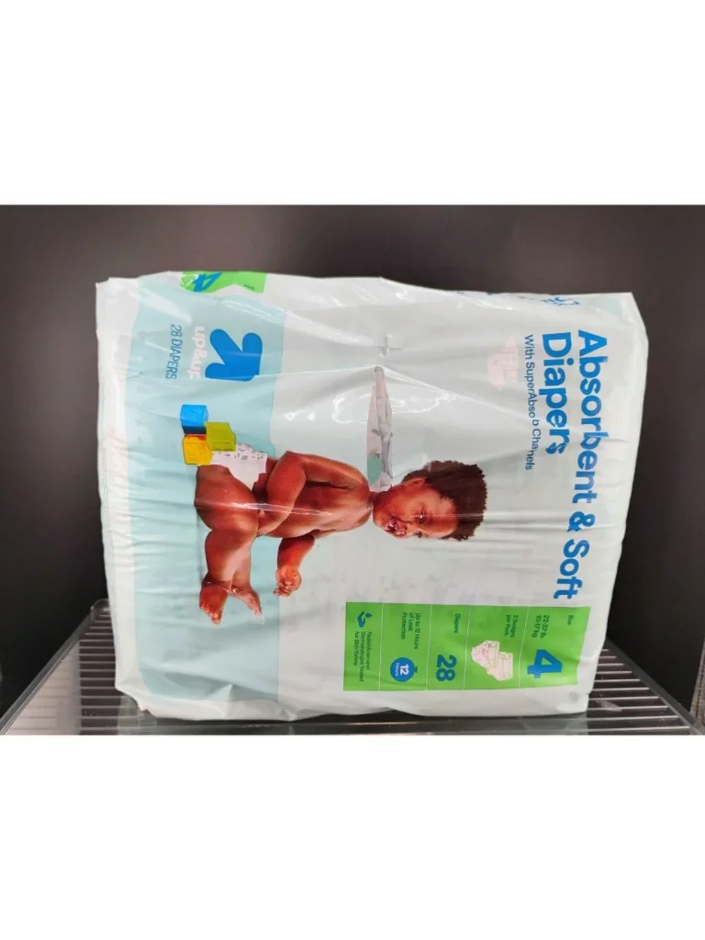 Absorbent & Soft Diapers Size 4 Up To 12 Hrs Leak Protection